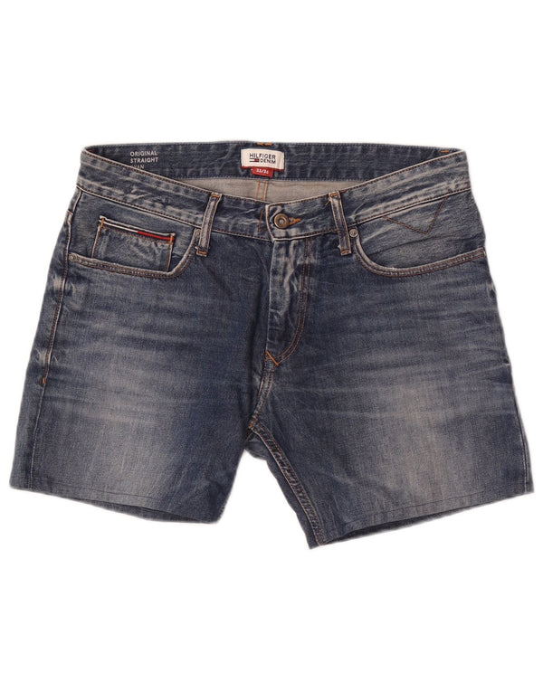 Tommy Hilfiger Herren Ryan Denim Shorts W33 Mittelblau