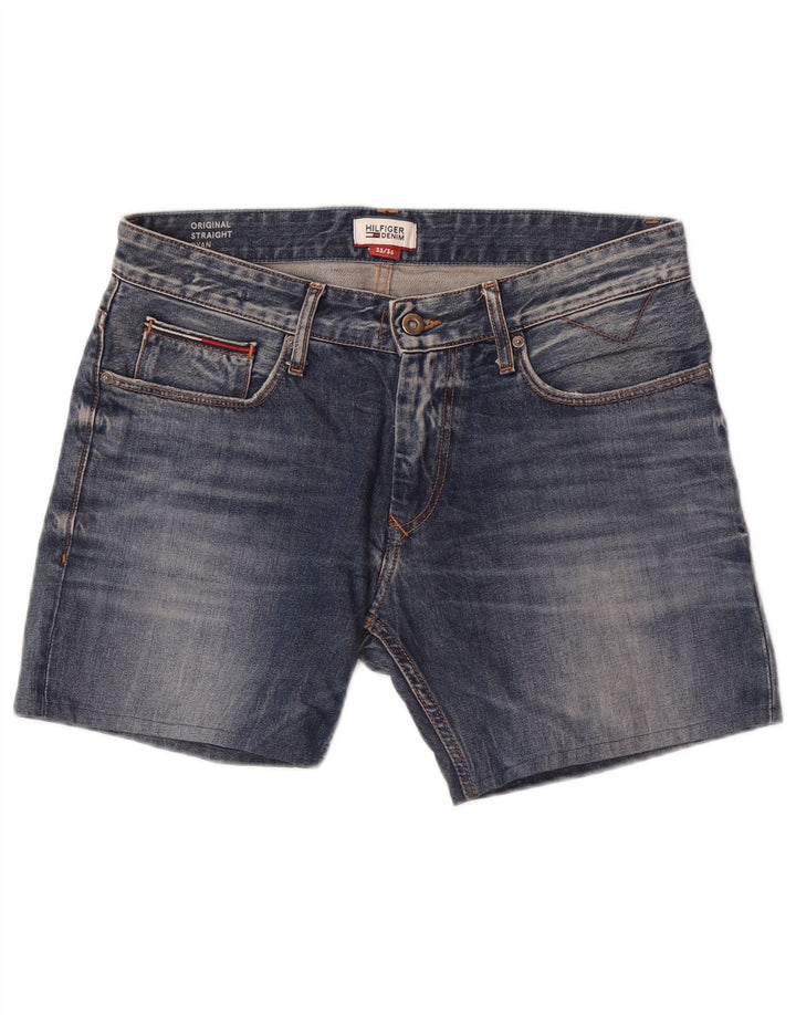 Tommy Hilfiger Herren Ryan Denim Shorts W33 Mittelblau