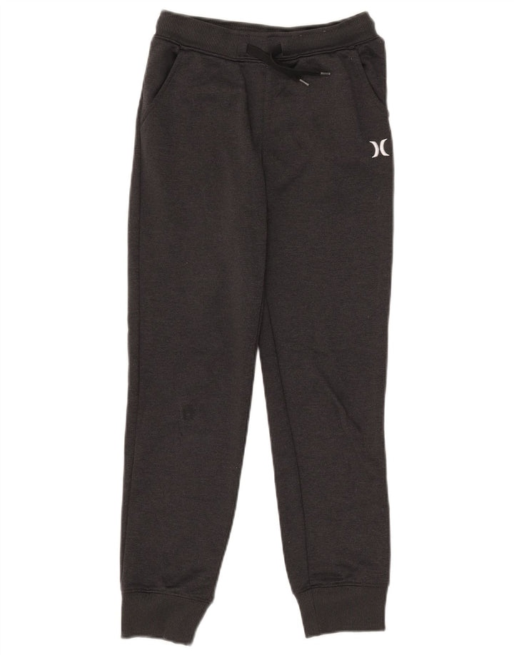 Hurley Trainingshose für Jungen, Jogger, 10–11 Jahre, mittelgraues Polyester