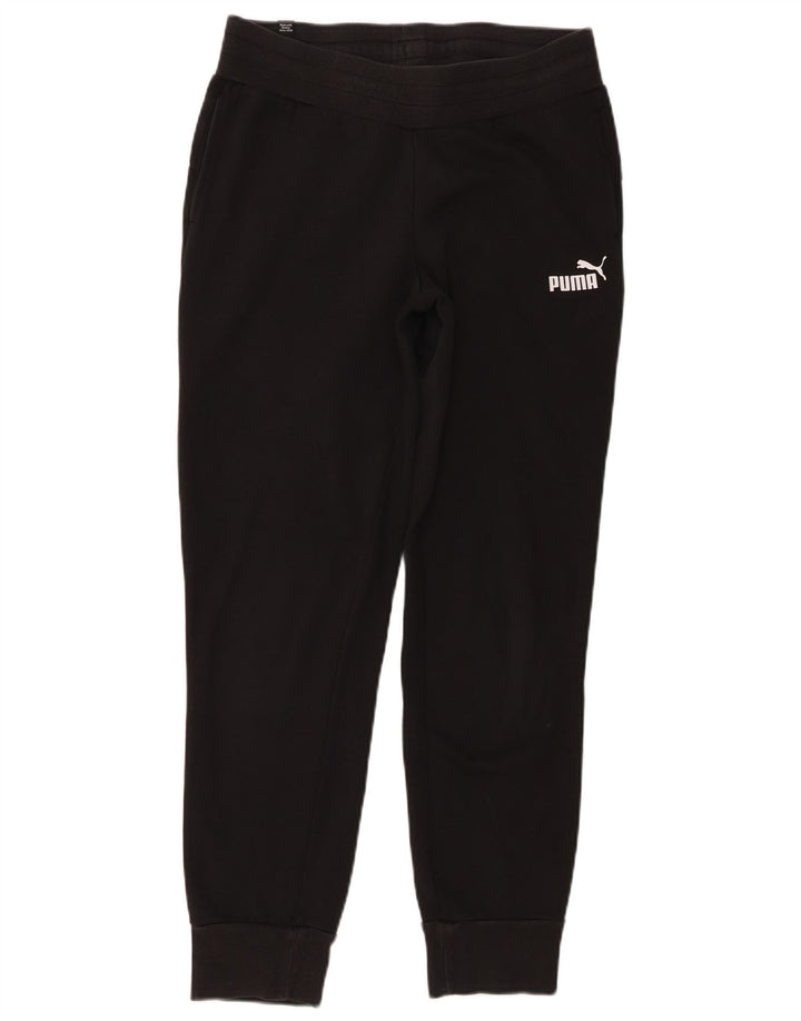 Puma Damen Trainingshose Jogger UK 10 Small Schwarz