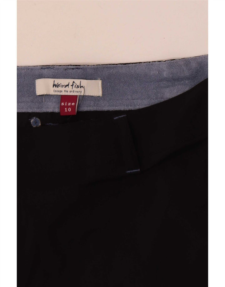 Weird Fish Damen Wandershorts UK 10 Small W30 Schwarz