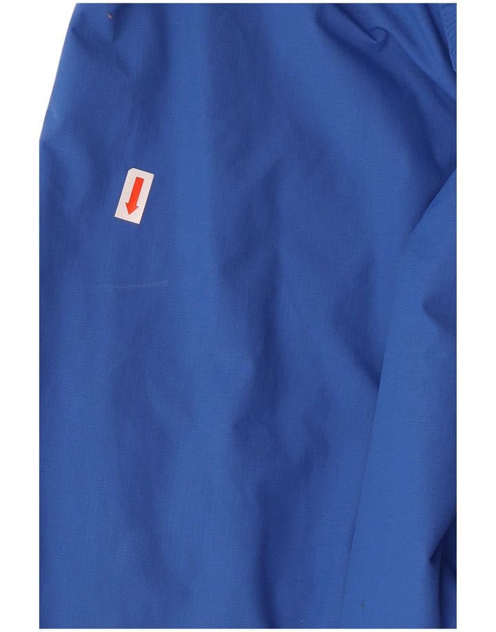 SUPERDRY Herren-Windbreaker-Jacke, UK 40, Größe L, blaues Nylon