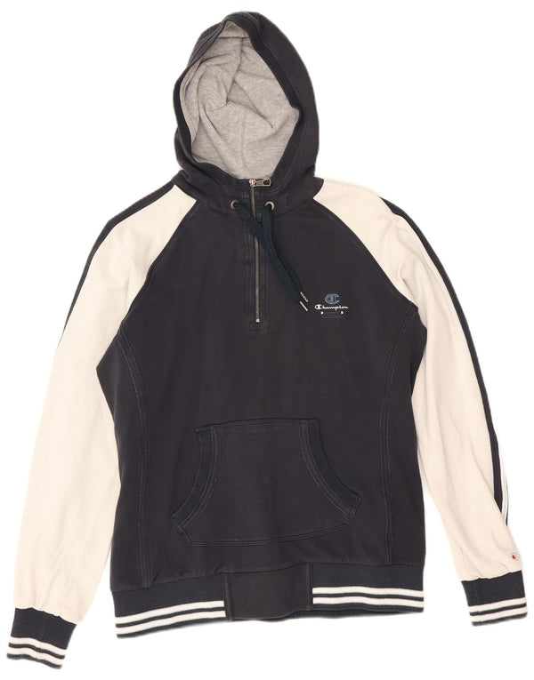 Champion Damen Heritage Classics Kapuzenpullover UK 14 Large Marineblau