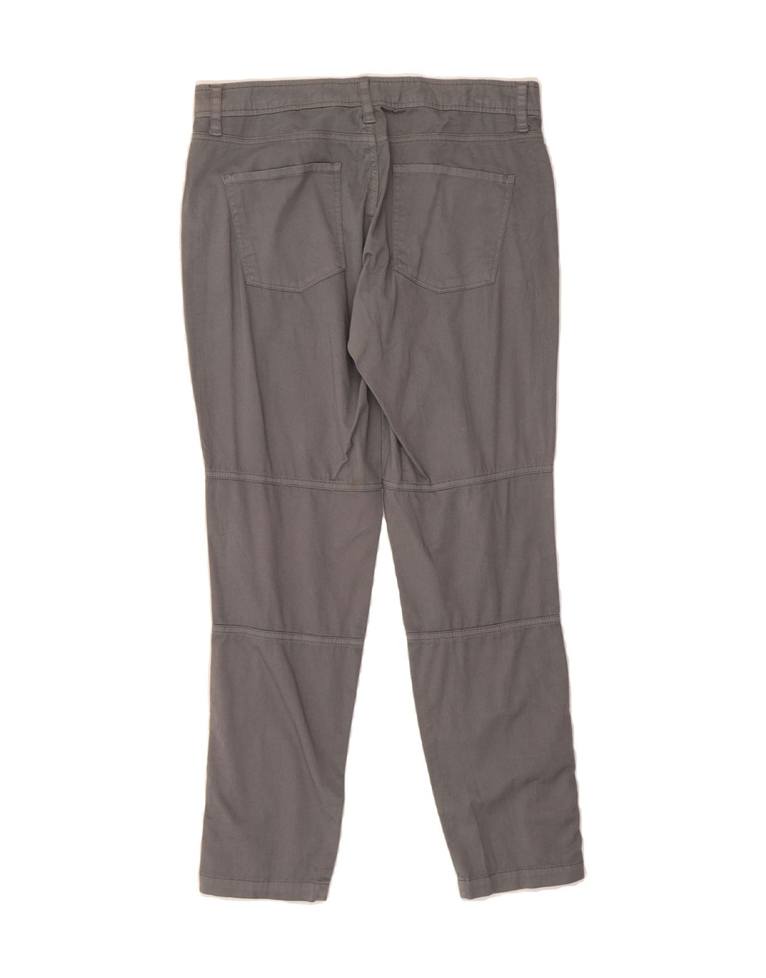 DKNY Womens Slim Trousers US 8 Medium W30 L28 Grey Cotton Vintage Dkny and Second-Hand Dkny from Messina Hembry 