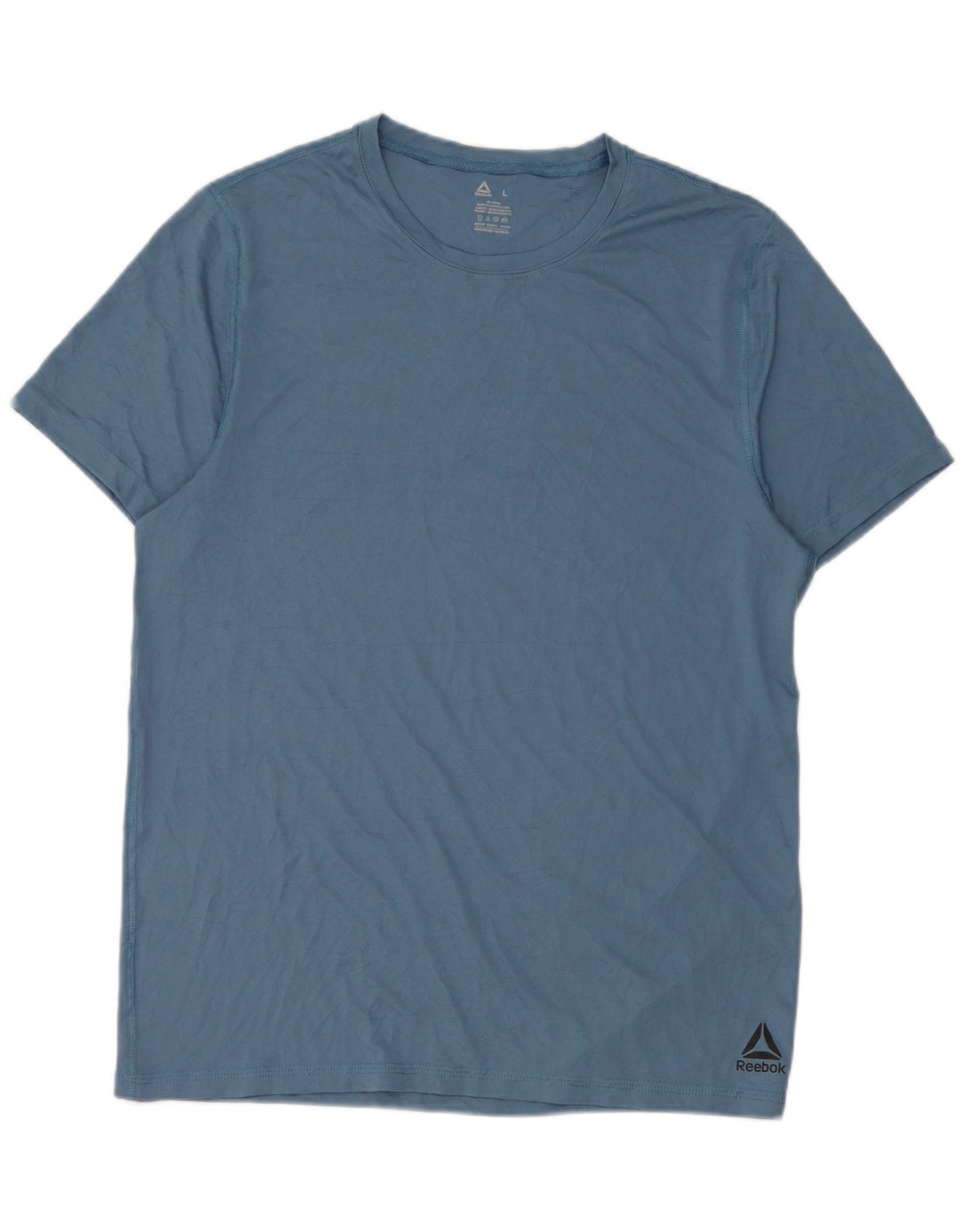 Reebok Herren T-Shirt Top Large Blau Polyester