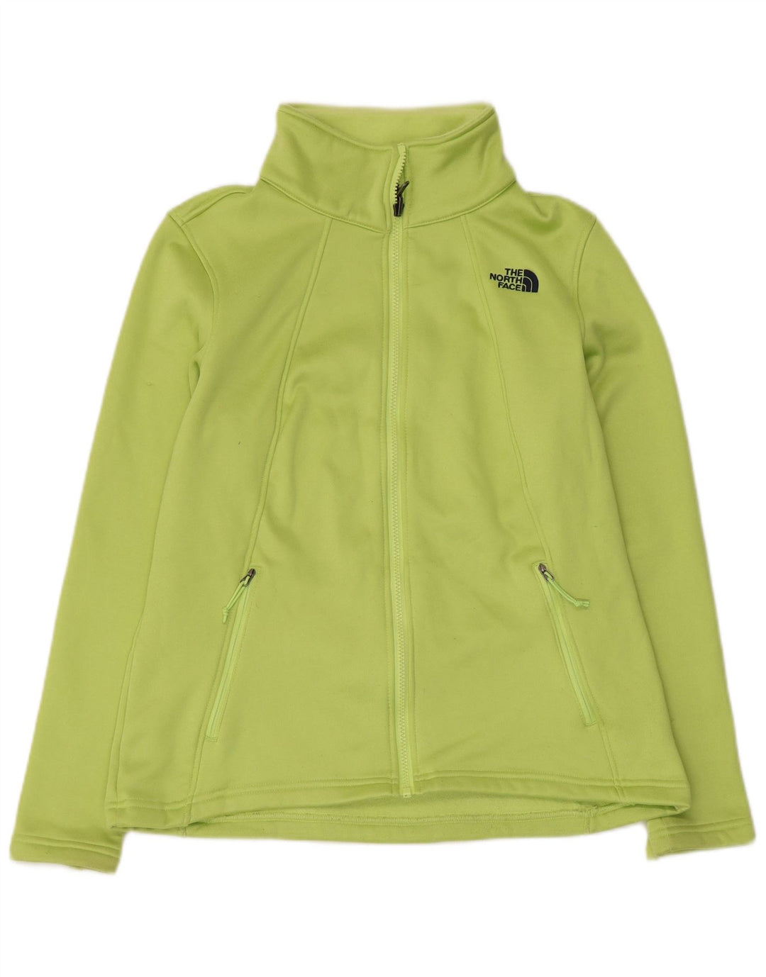 The North Face Damen-Trainingsanzug-Oberteiljacke UK 14 Large Grün Polyester