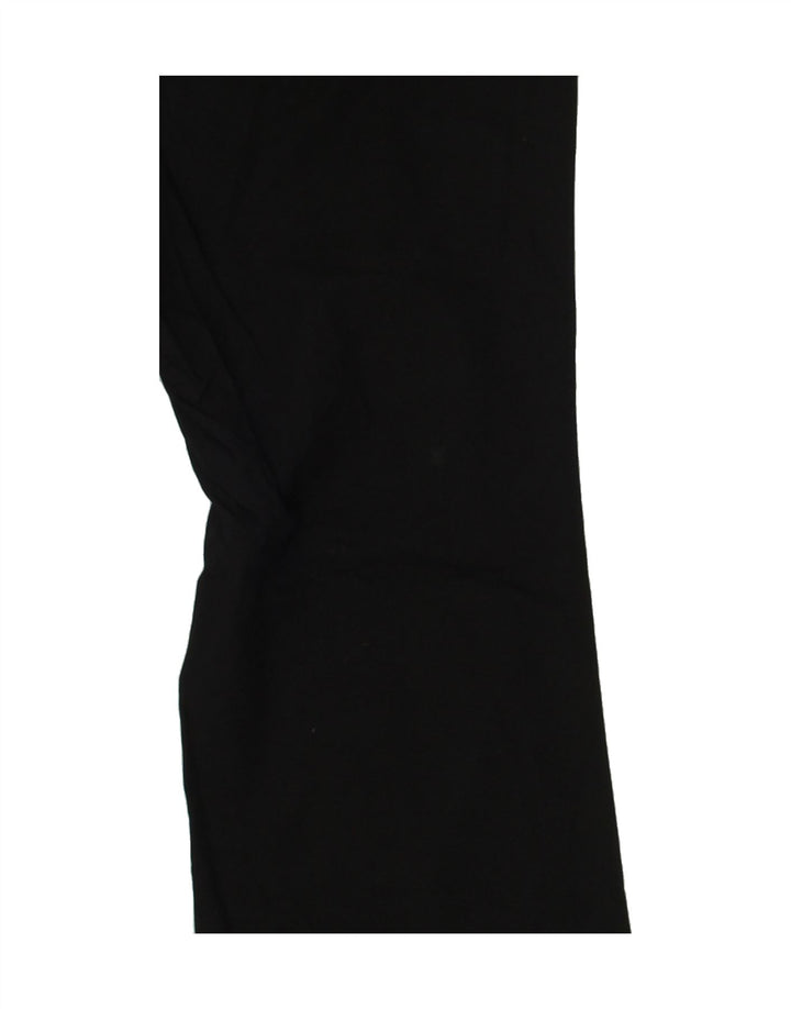 DOCKERS Womens Straight Casual Trousers US 6 Medium W28 L29 Black Vintage Dockers and Second-Hand Dockers from Messina Hembry 