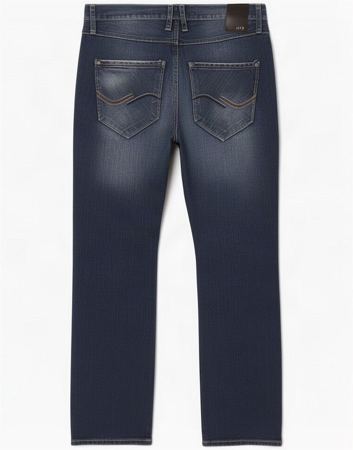 Jack & Jones Herren Bootcut Jeans W33 L34 Marineblau