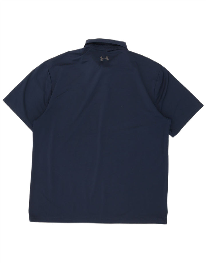 Under Armour Herren Poloshirt Large Marineblau