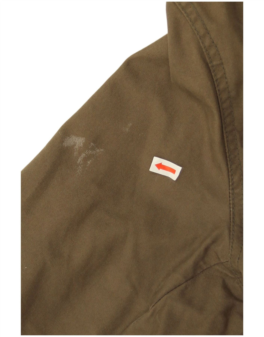 Superdry Herren Militärjacke UK 40 Large Khaki Baumwolle