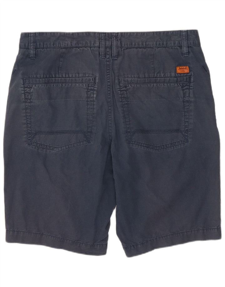 Timberland Herren Freizeitshorts W32 Medium Marineblau Baumwolle