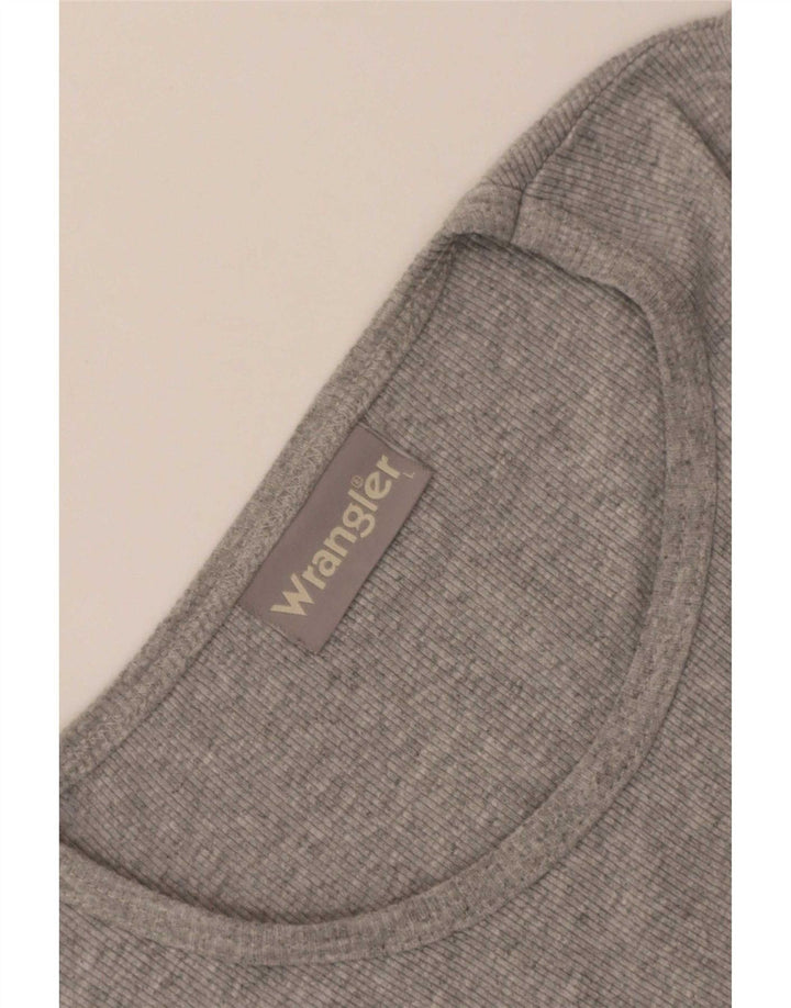 Wrangler Damen Weste Top UK 14 Large Grau