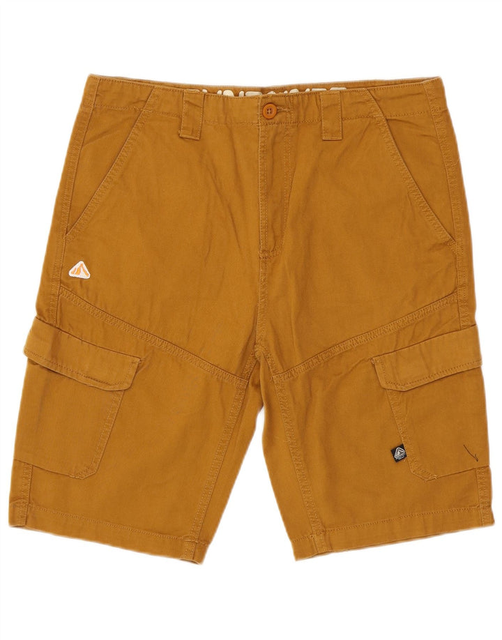 MOUNTAIN PEAK Herren Cargoshorts Medium W32 Braune Baumwolle