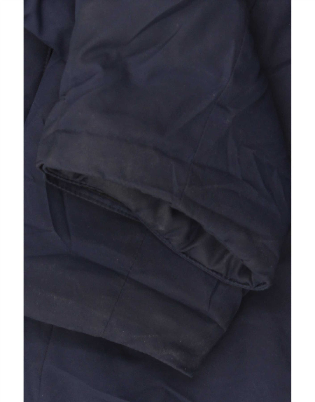 Nike Herren-Mantel mit Kapuze, gepolstert, Größe 40, Marineblau, Polyester