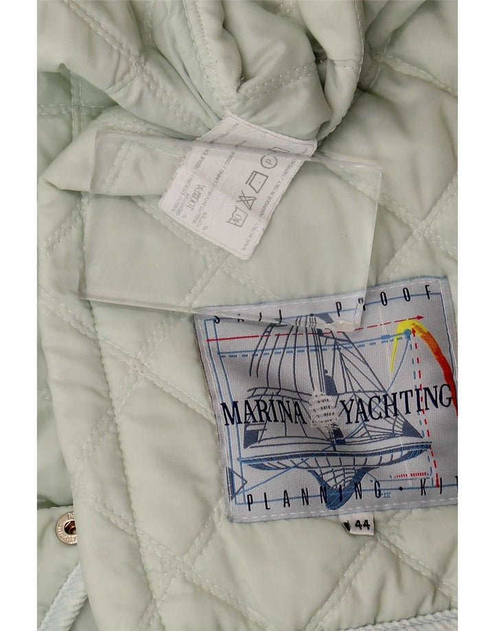 Marina Yachting Damen Steppweste IT 44 Mittelgrünes Nylon
