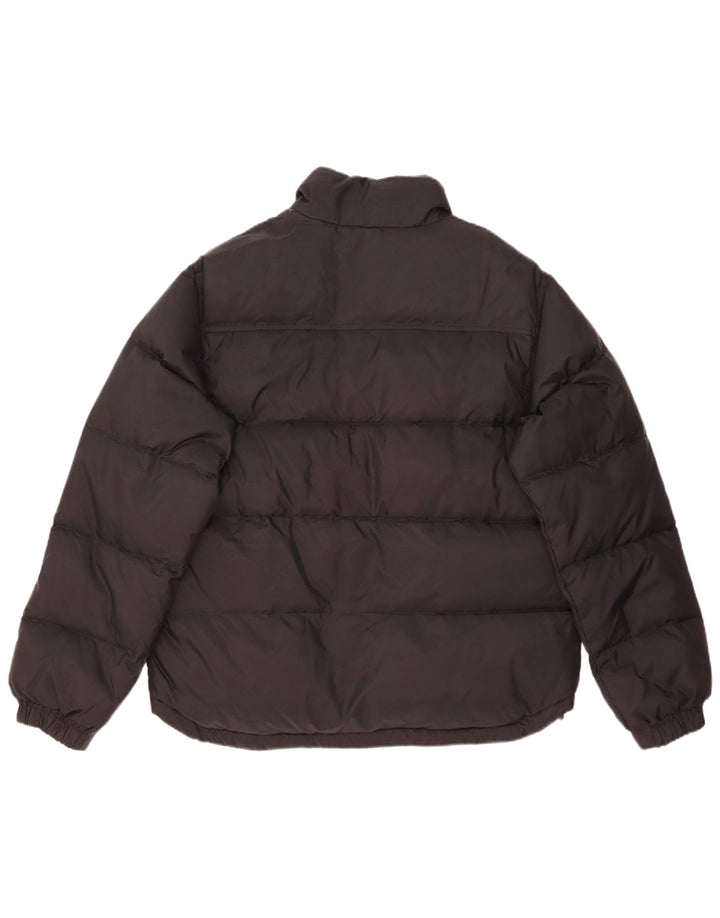 Timberland Herren Wattierte Jacke UK 40 Large Schwarz Nylon