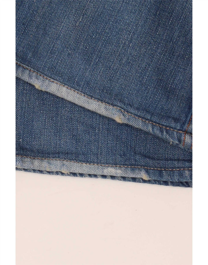 Meltin' Pot Damen Straight Jeans W26 L32 Blaue Baumwolle