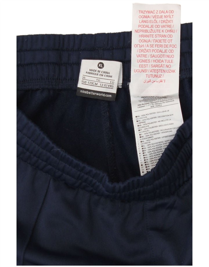 Nike Trainingshose für Jungen, 13–14 Jahre, XL, Marineblau, Polyester, Sport