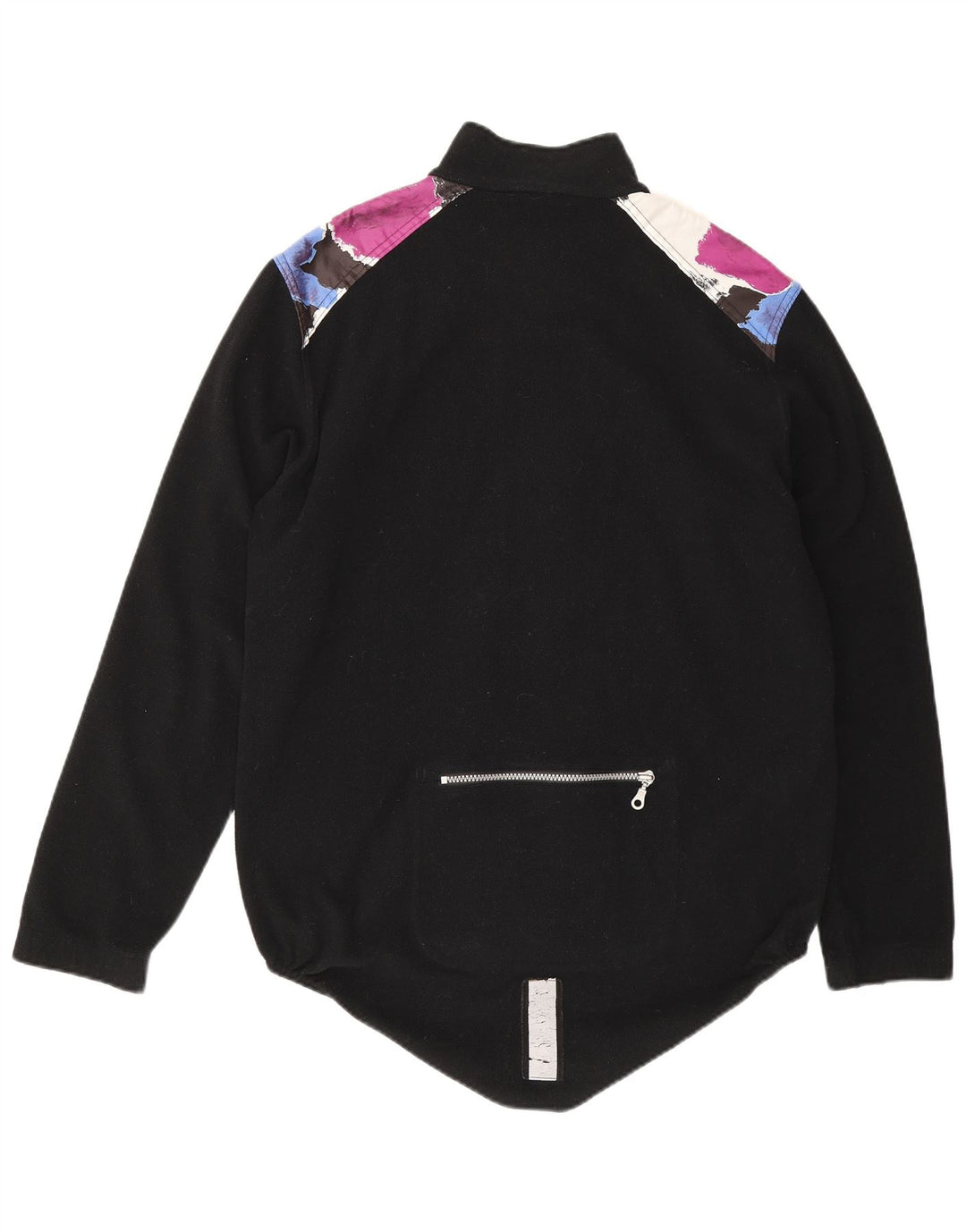 Loffler Herren Fleecejacke UK 38 Medium Schwarz Geometrisch