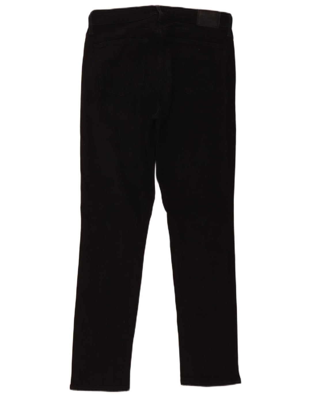 Levi's Damen 712 Slim Jeans W31 L30 Schwarze Baumwolle