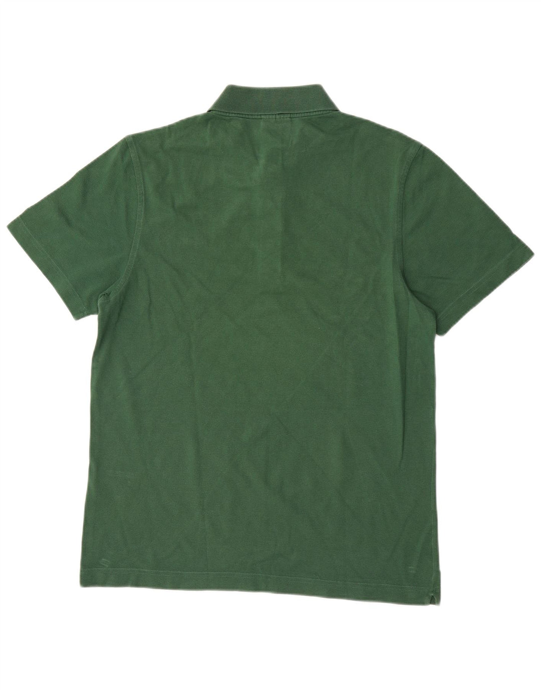 Lacoste Herren-Poloshirt, Größe 4, mittelgrüne Baumwolle