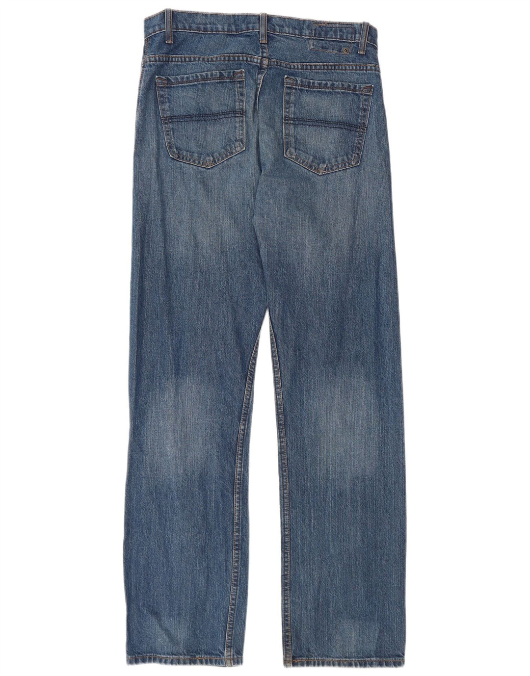 Marks & Spencer Herren Blue Harbor Straight Jeans W32 L33 Blaue Baumwolle