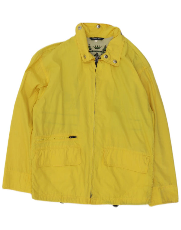 Vintage Herren Utility Jacke UK 44 2XL Gelb