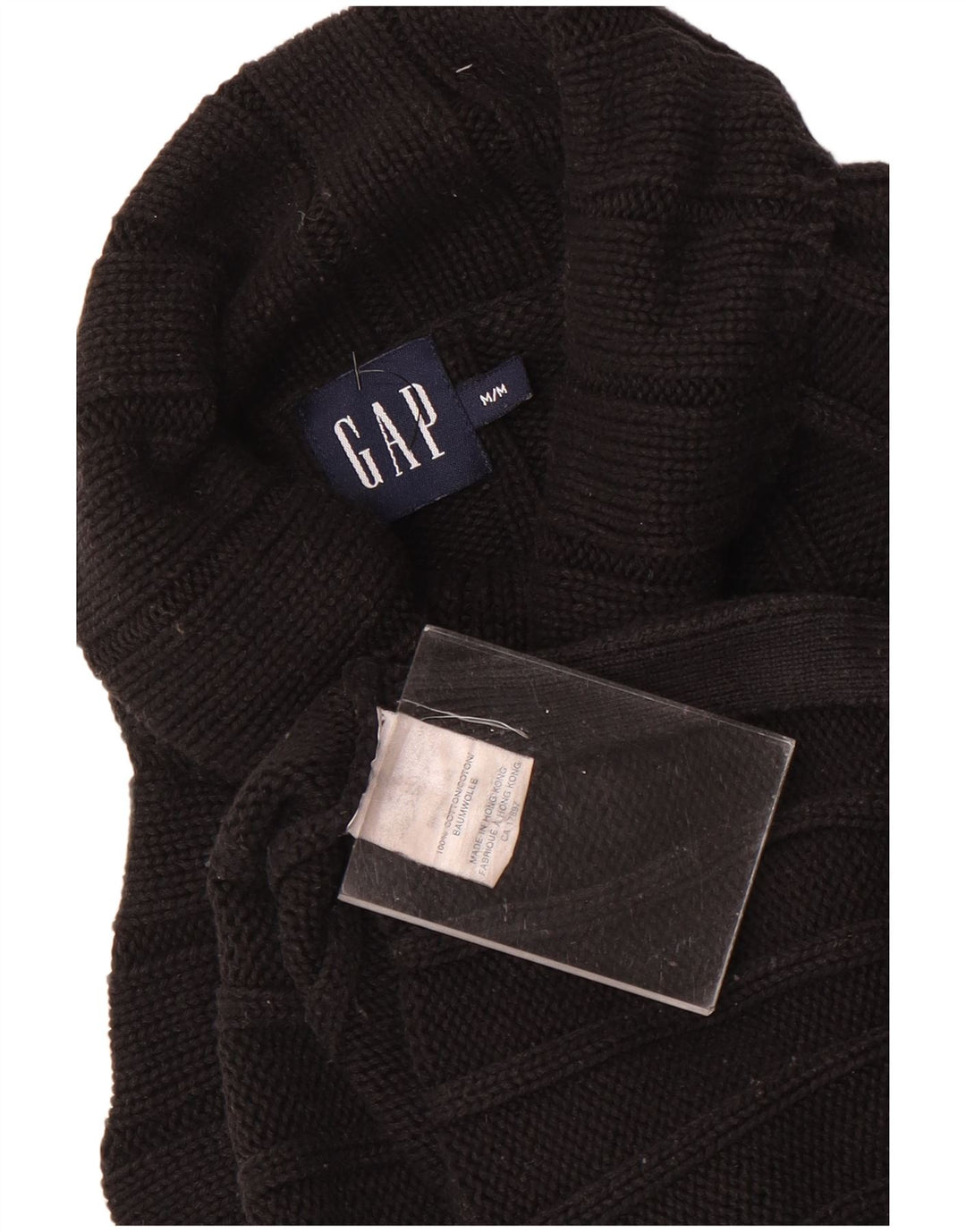 Gap Rollkragenpullover für Damen, Gr. 14, mittelschwarz, Baumwolle