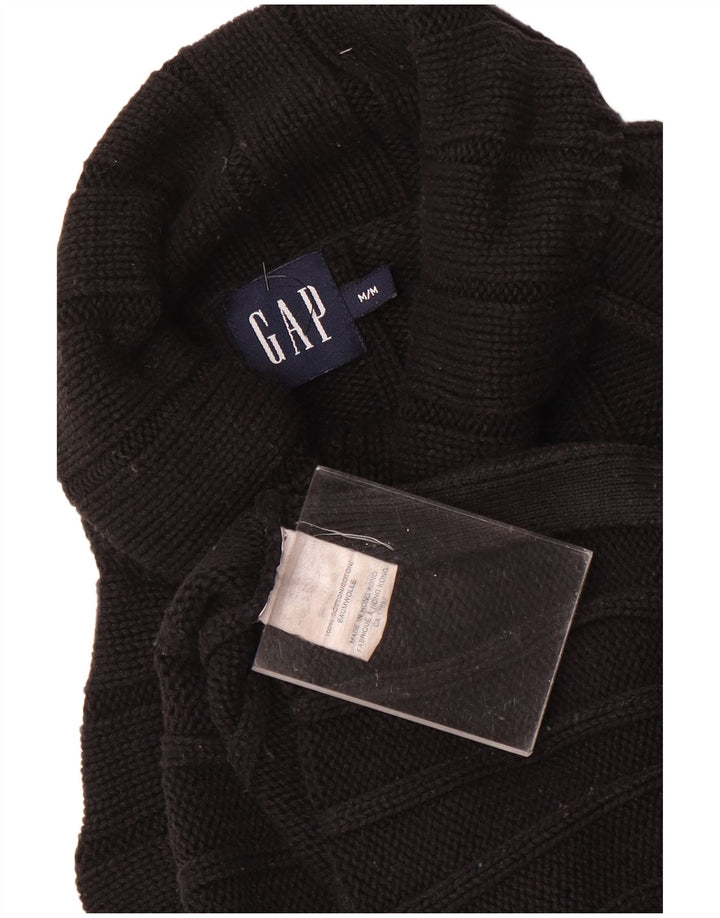 Gap Rollkragenpullover für Damen, Gr. 14, mittelschwarz, Baumwolle