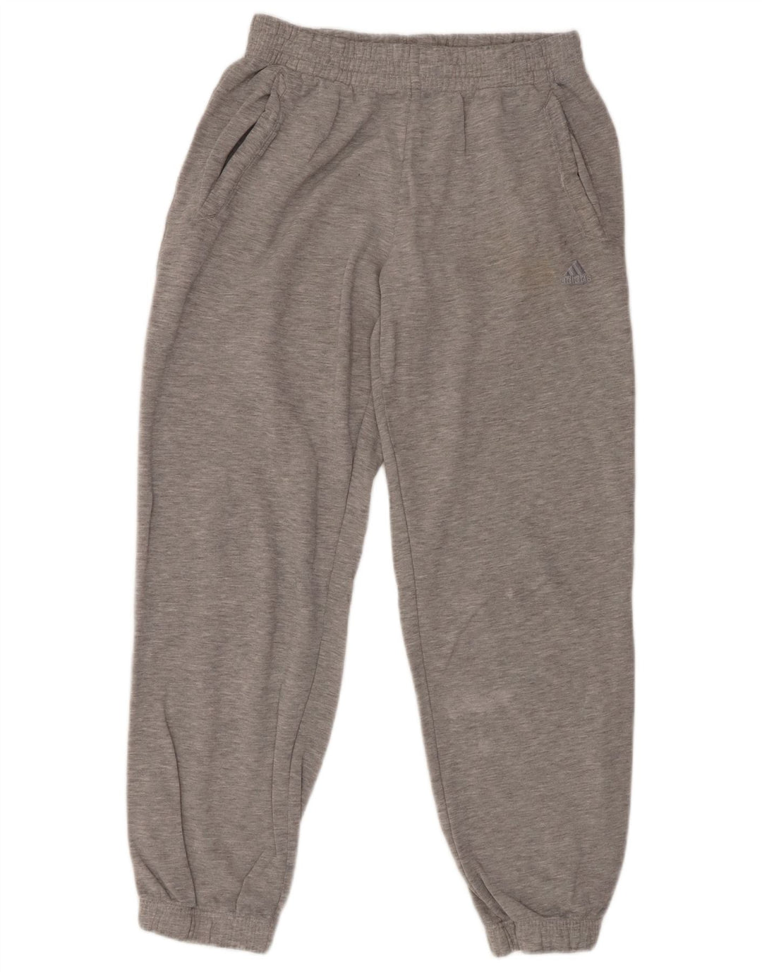ADIDAS Herren-Trainingshose, Jogginghose, Größe S, Grau, Baumwolle