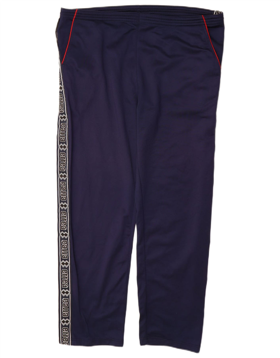 Errea Herren-Trainingshose mit Grafik, 2XL, Marineblau, Farbblock