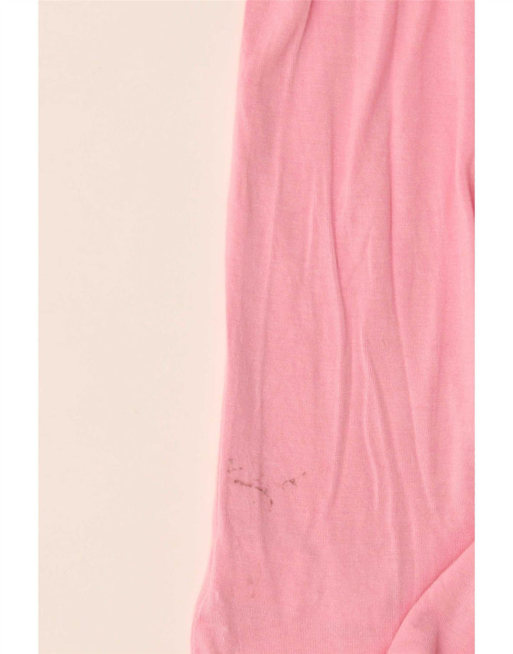 Gap Damen T-Shirt Top UK 10 Small Pink Rayon
