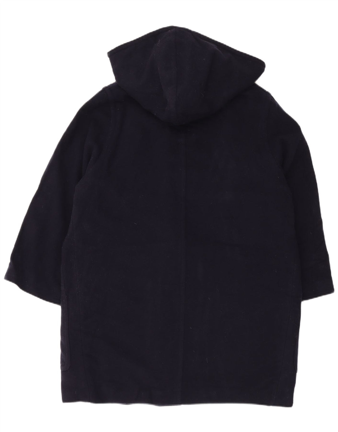 LAURA ASHLEY Damen Übergroßer Dufflecoat mit Kapuze UK 14 Large Marineblau