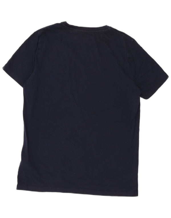 Jack Wills Jungen-T-Shirt mit normaler Grafik, Marineblau, Baumwolle, 14–15 Jahre