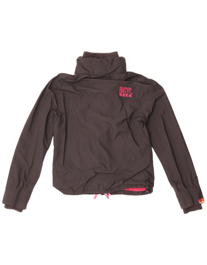 Superdry Damen The Windcheater Windjacke UK 16 Large Schwarz