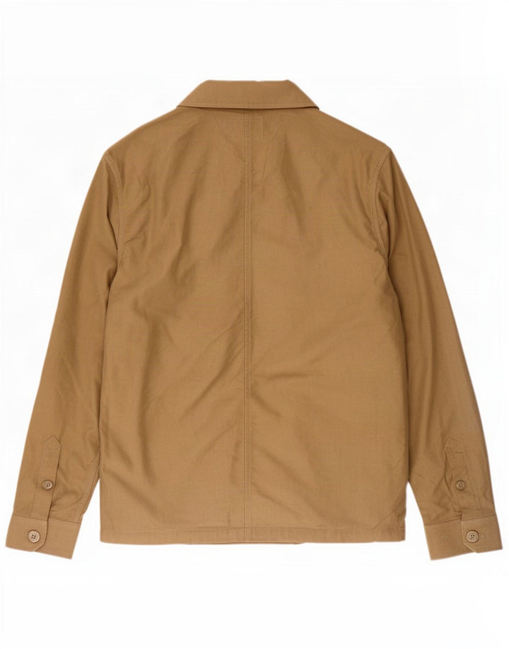Marks & Spencer Herren-Utility-Jacke aus mittelbrauner Baumwolle