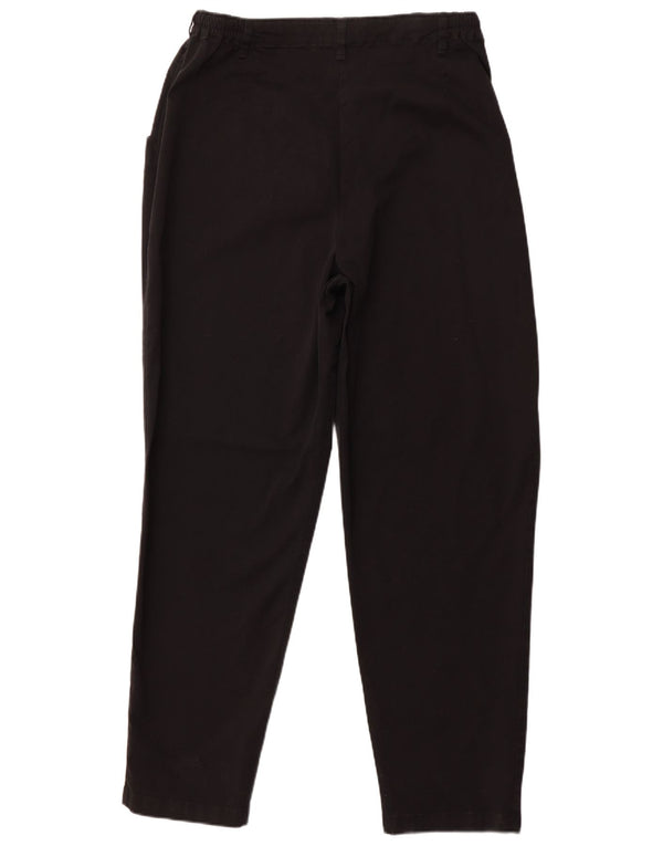 LEE Damen-Chinohose mit entspannter Passform, US 22, 3XL, W40, L31, schwarze Baumwolle