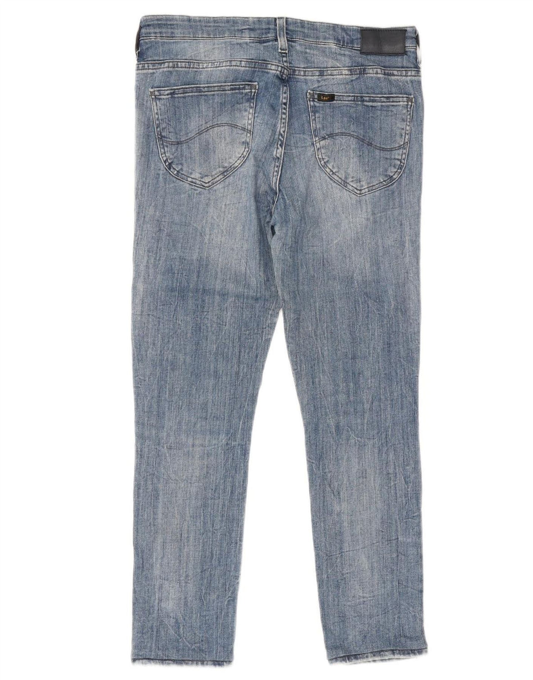 Lee Damen Scarlett Slim Jeans W31 L26 Blaue Baumwolle