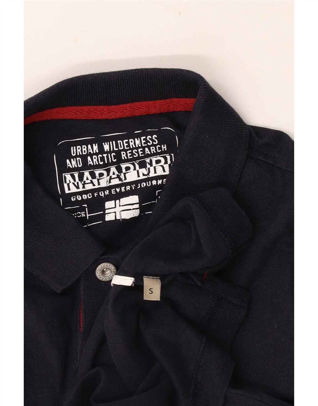 Napapijri Herren-Poloshirt, Größe S, Marineblau