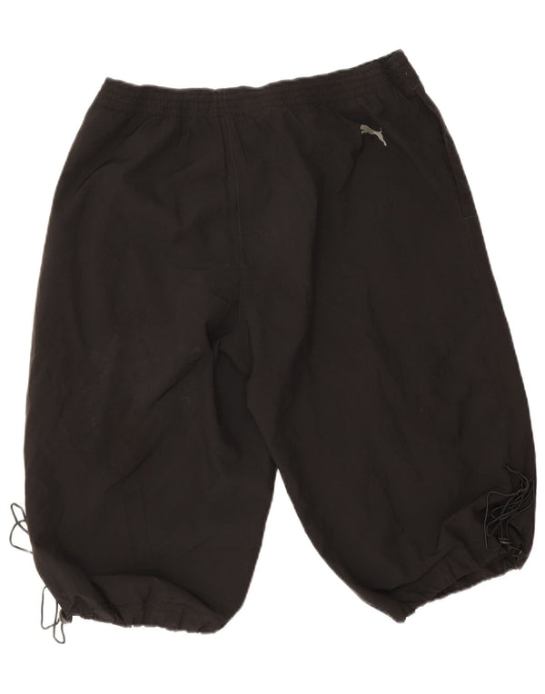 Puma Herren Graphic Sport Shorts Large Schwarz Polyester
