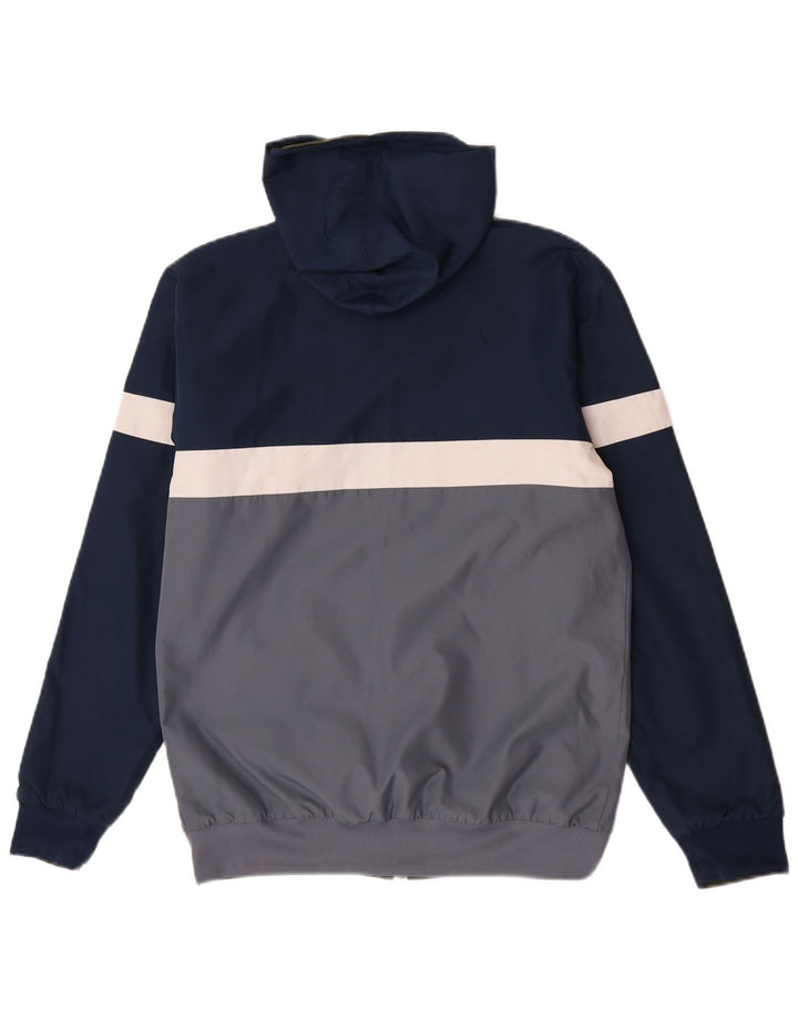 Adidas Herren Kapuzen-Bomber-Wendejacke UK 36 Small Khaki Polyester