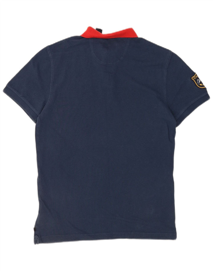 CHAPS Rugby-Poloshirt für Herren, Größe S, marineblau, Baumwolle
