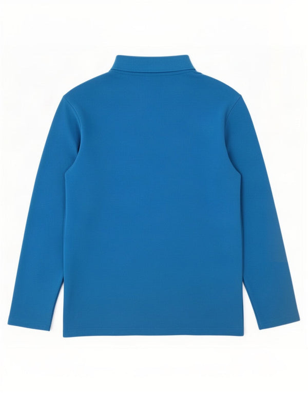 Kappa Herren Langarm-Poloshirt XL, blaue Baumwolle