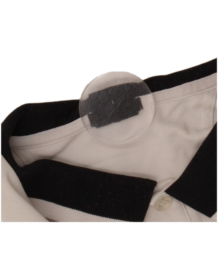 HUGO BOSS Herren Poloshirt mit normaler Passform, Größe L, Weiß