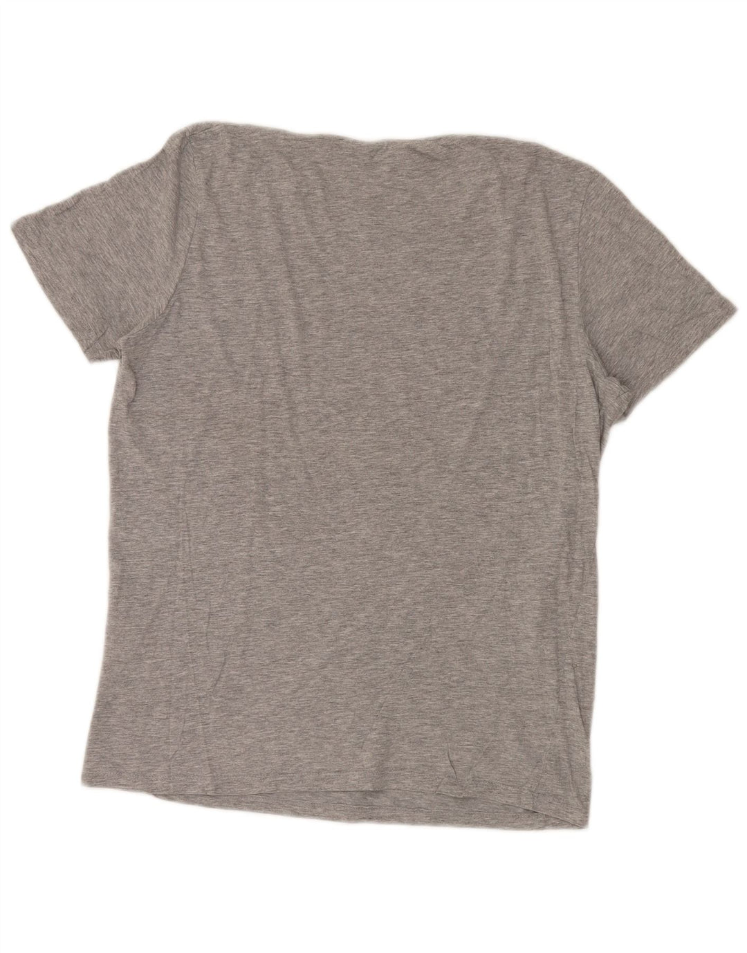 JACK & JONES Herren T-Shirt Top Large Grau Viskose