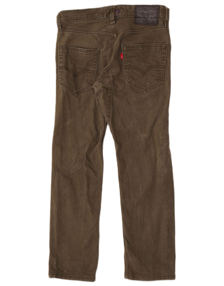 Levi's Herren 511 Slim Jeans W28 L26 Grüne Baumwolle