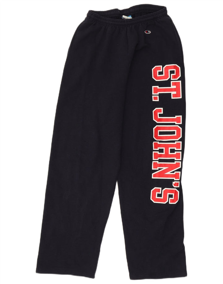 Champion Herren St. John's Bay Graphic Trainingshose Mittelblau