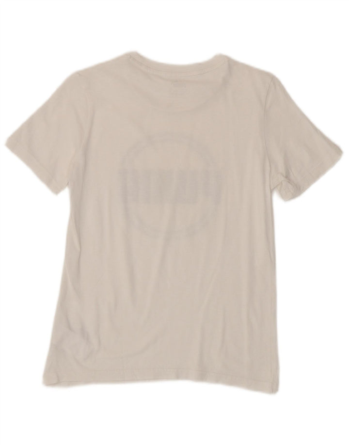 Puma Grafik-T-Shirt für Jungen, 11–12 Jahre, mittelweiße Baumwolle