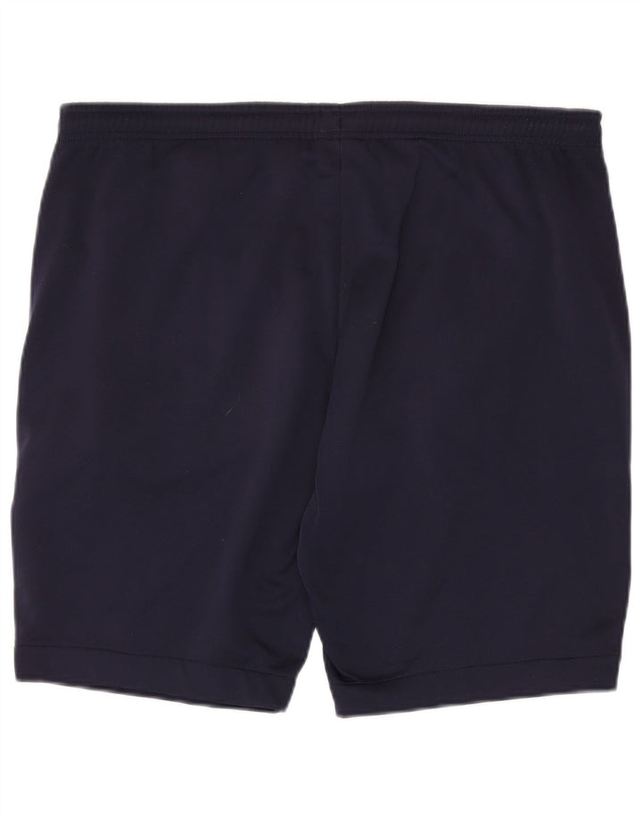 Diadora Herren Sportshorts XL Marineblaues Colourblock-Polyester