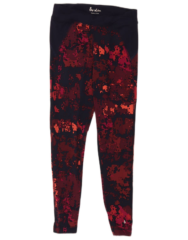 Boden Damen Leggings UK 12 Medium Mehrfarbiges Polyamid